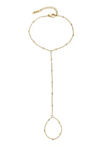 Tarnish Resistant 18k Gold Plated Handchain