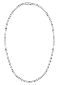 Silver Plated 3mm Tennis Chain Necklace