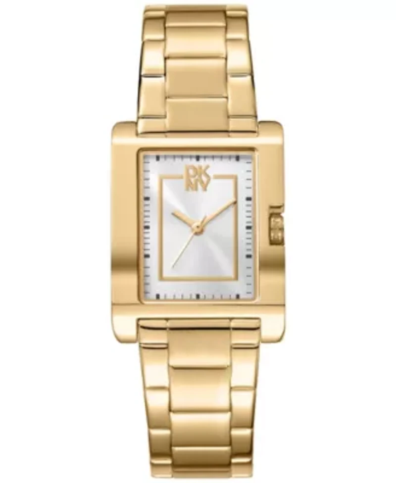 Women's Westside Midi Silver Dial Gold-Tone Stainless Steel Bracelet Watch