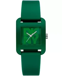 Women's City Sport Dark Dial Dark Silicone Strap Watch