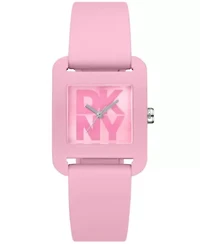 Women's City Sport Pink Dial Pink Silicone Strap Watch