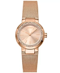 Women's Eastside Mini Rose Gold Dial Rose Gold-Tone Stainless Steel Bracelet Watch