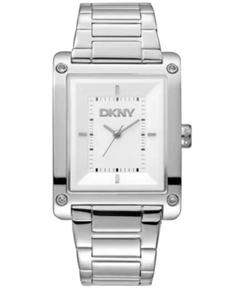 Women's Westside Maxi White Dial Grey Leather Strap Watch