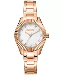 Women's Chambers Glitz Silver Dial Stainless Steel Bracelet Watch