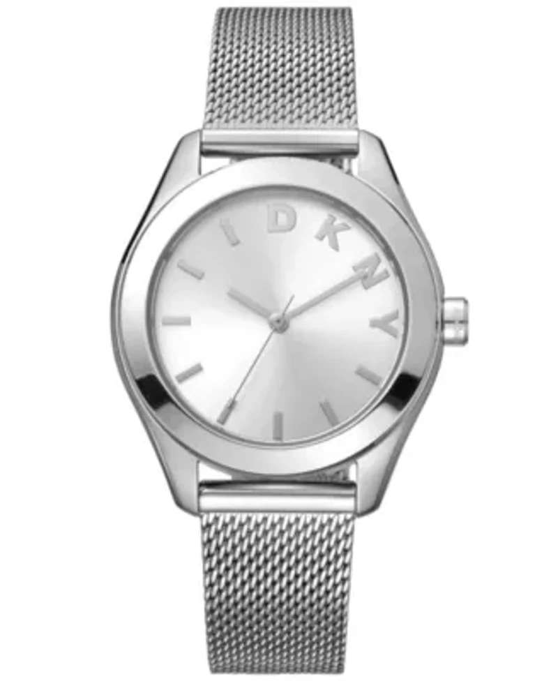 Women's Astoria Logo Silver Dial Stainless Steel Bracelet Watch