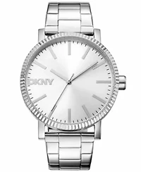 Women's Soho Maxi Silver Dial Stainless Steel Bracelet Watch