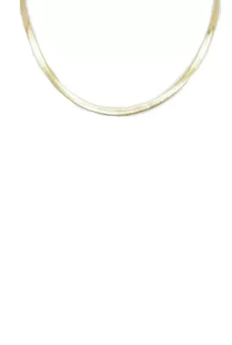 Snake Chain Gold Necklace