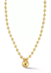 Ball Pendant Necklace