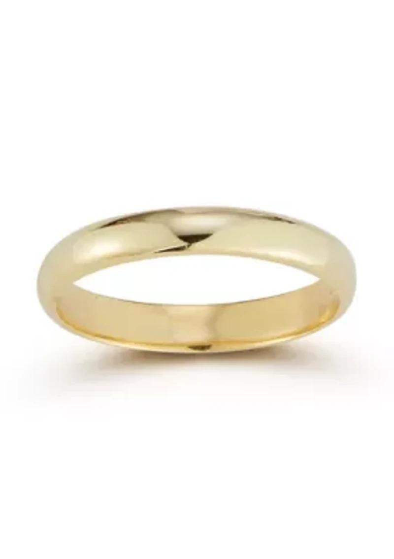 Sterling Silver Polished Band Ring