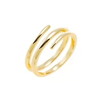 Solid Triple Wrap Ring