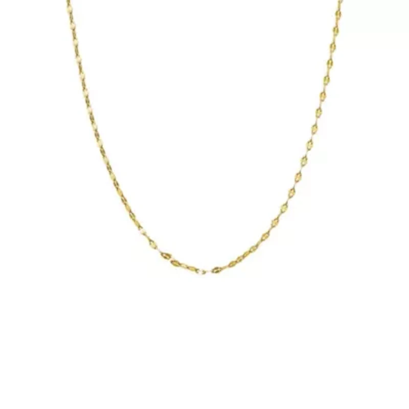 Shiny Baby Mariner Chain Necklace