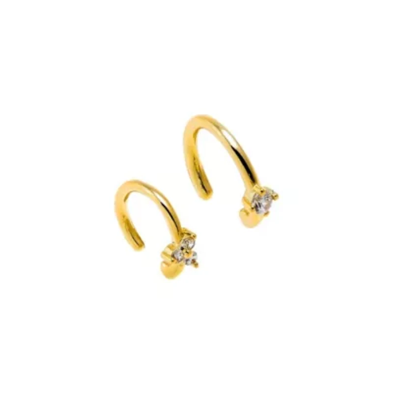 CZ Multi Shape Ear Cuff Combo Set