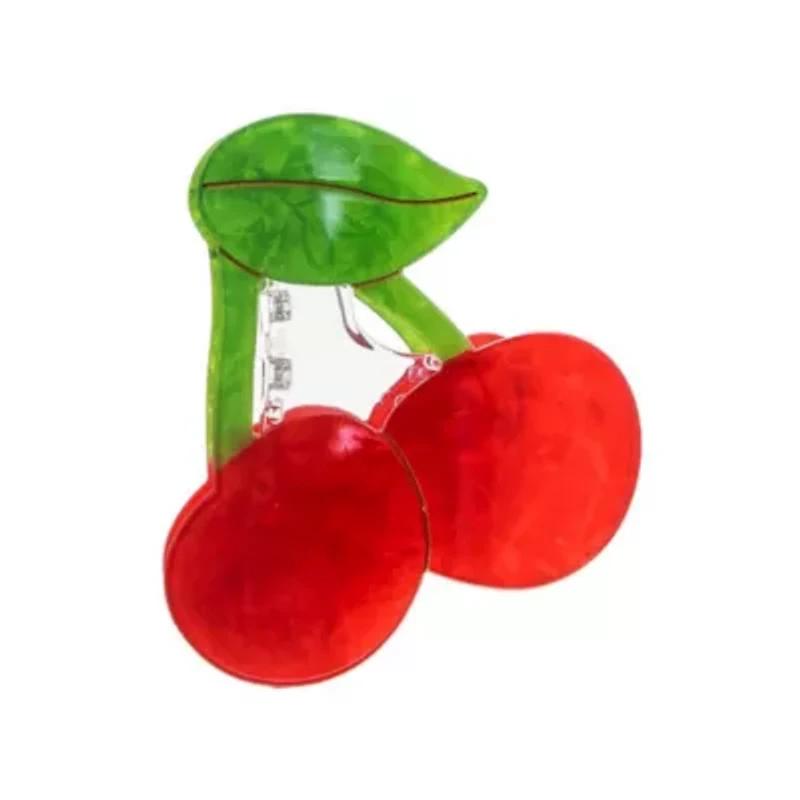 Tart Cherry Hair Claw Clip