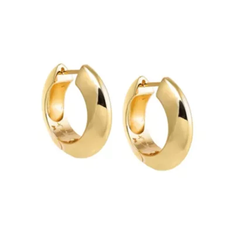 Solid Graduated Mini Hoop Earring