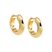 Solid Graduated Mini Hoop Earring