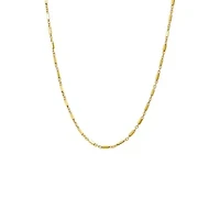 Solid Cylinder Chain Necklace