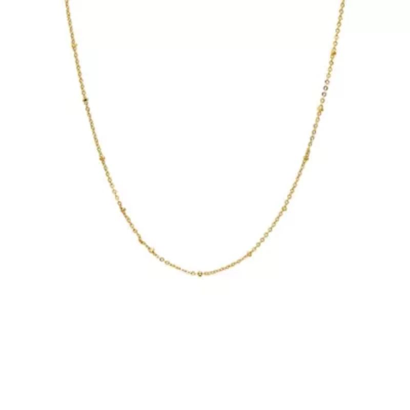 Solid Ball Chain Necklace