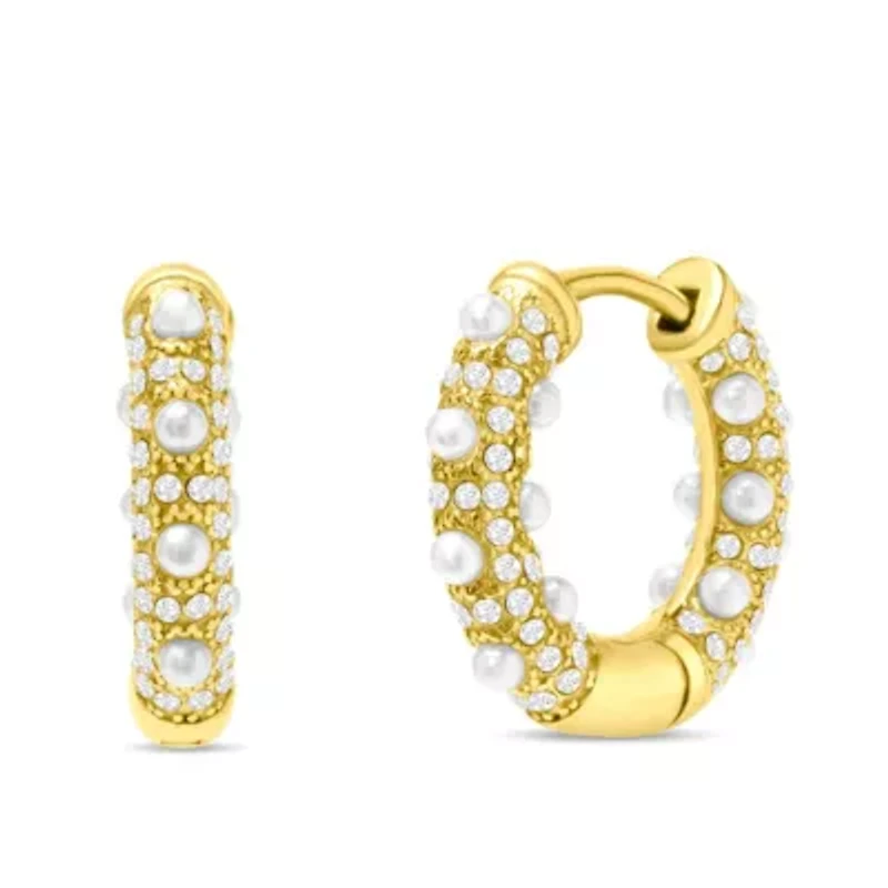 Caterina Gold Hoop Earrings