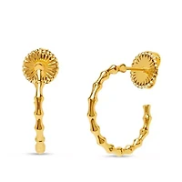 Giulia Gold Hoop Earrings