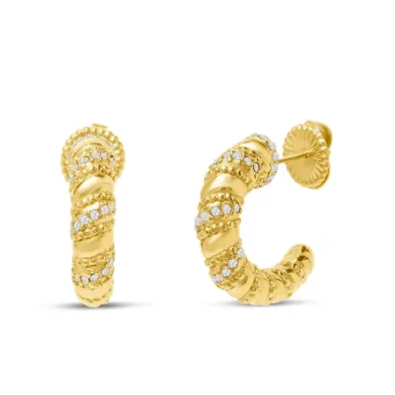 Giorgia Gold Hoop Earrings
