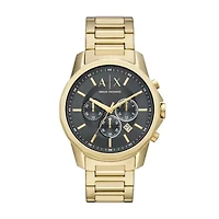 Chronograph Gold-Tone Stainless Steel Watch