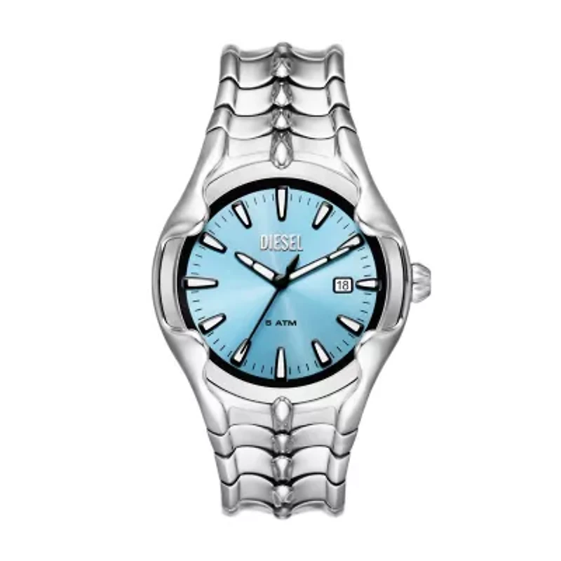 Diesel Men's Vert Three-Hand Date Stainless Steel Watch