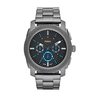 Machine Chronograph Smoke Stainless Steel Watch
