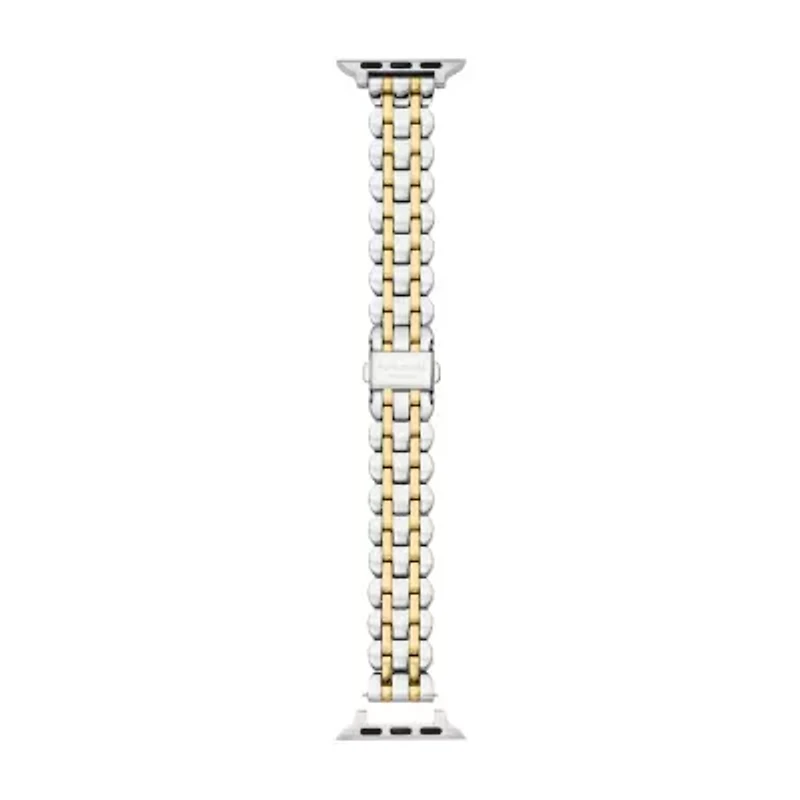 new york two-tone stainless steel band for apple watch®, 38/40/41mm