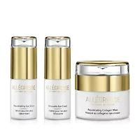 24K Moisturizer + Night Cream + Collagen Mask  3pc Set