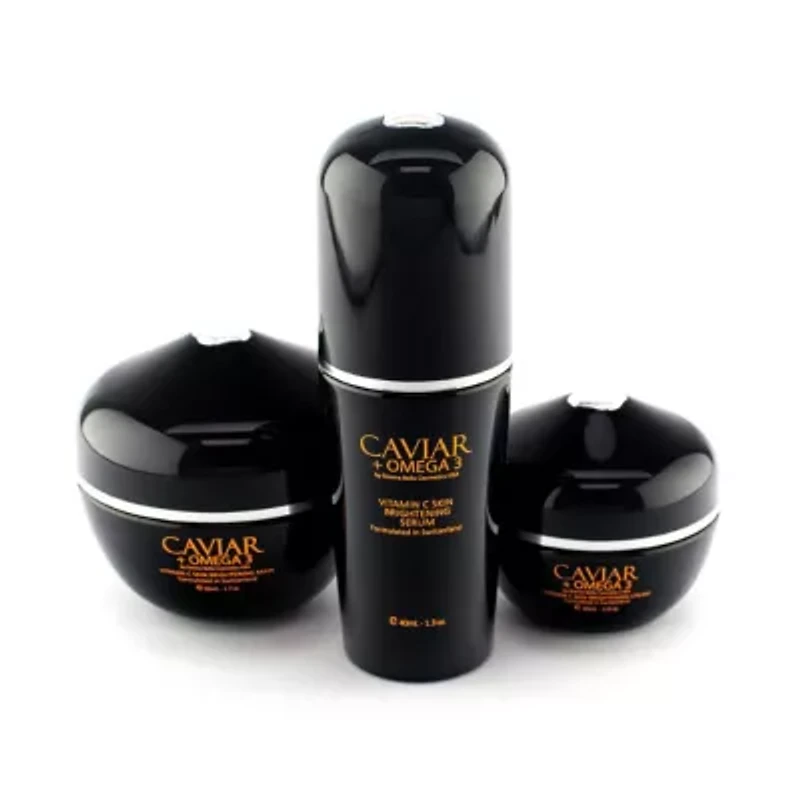 Donna Bella CAVIAR + OMEGA 3 Vitamin C Skin Brightening Set
