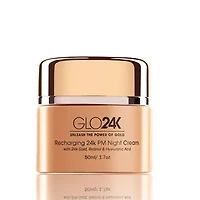 24K Recharging PM Night Cream With 24k Gold, Retinol & Hyaluronic Acid