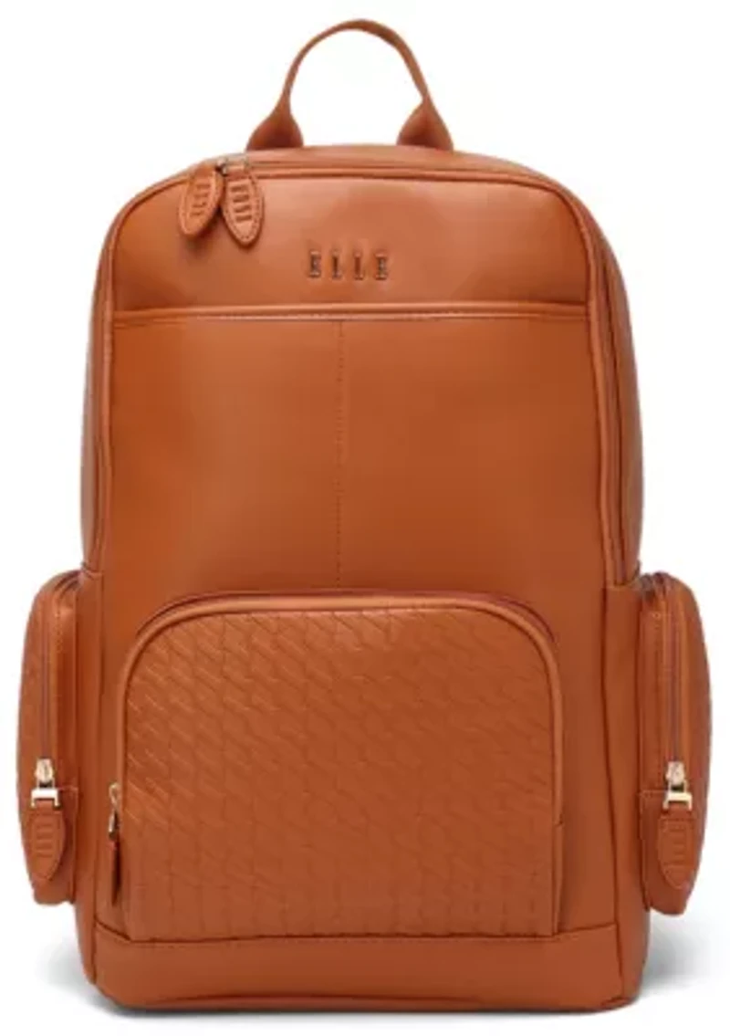 Leisure Luxe 27L Vegan Leather Backpack