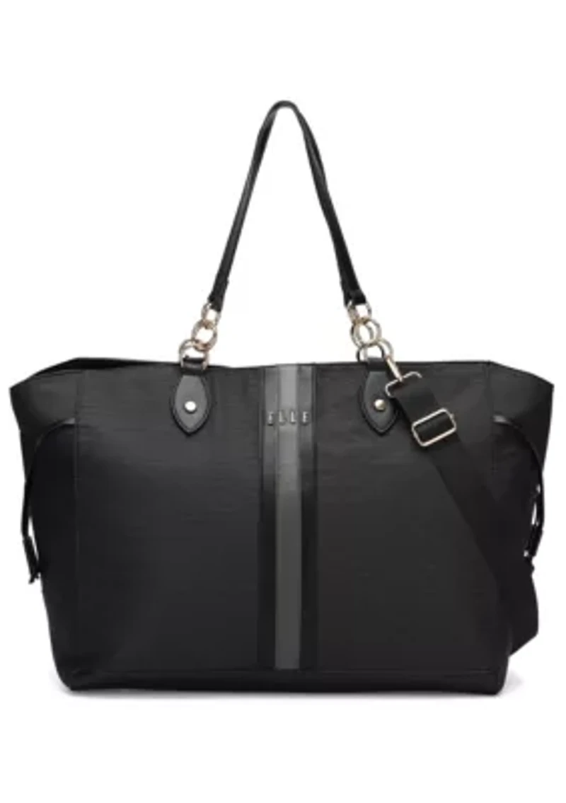 Eleganza 32L Monogram Weekender Tote Bag