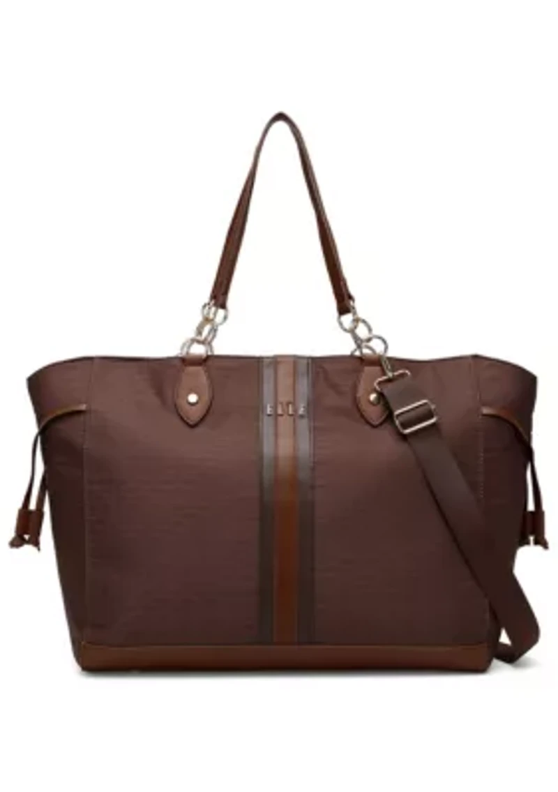 Eleganza 32L Monogram Weekender Tote Bag