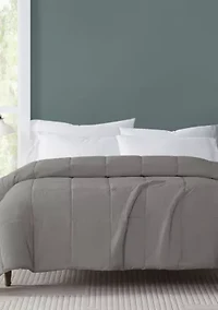 Truly Soft Everyday Solid Grey Full/Queen Down Alternative Blanket