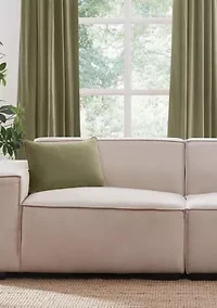 Brooklyn Loom Matte Cotton Velvet Decorative Pillows