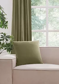 Brooklyn Loom Matte Cotton Velvet Decorative Pillows