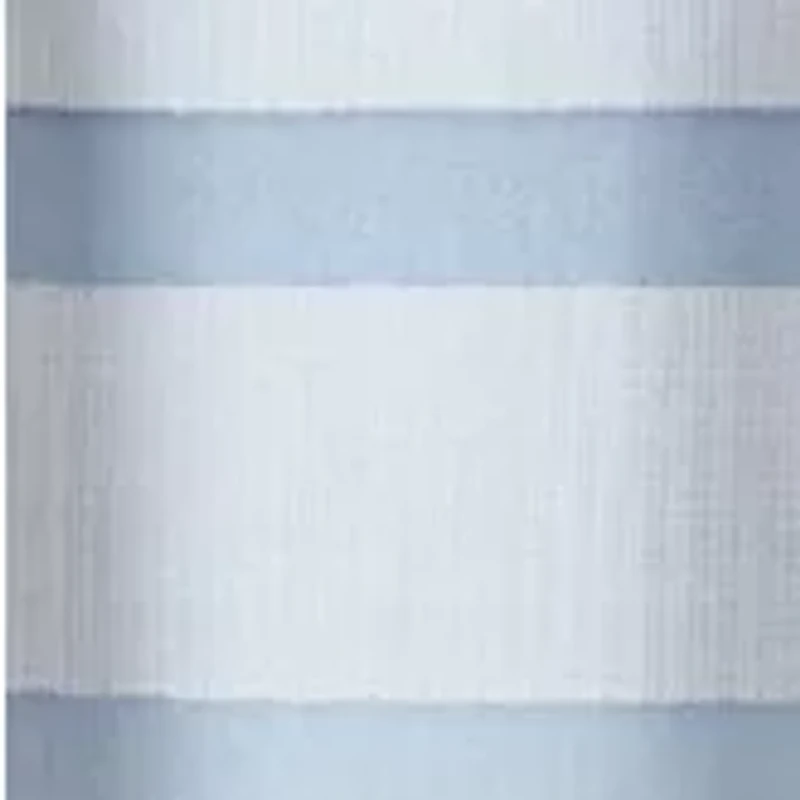Waffle Stripe Shower Curtain