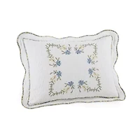 Heather Embroidered Pillow Sham