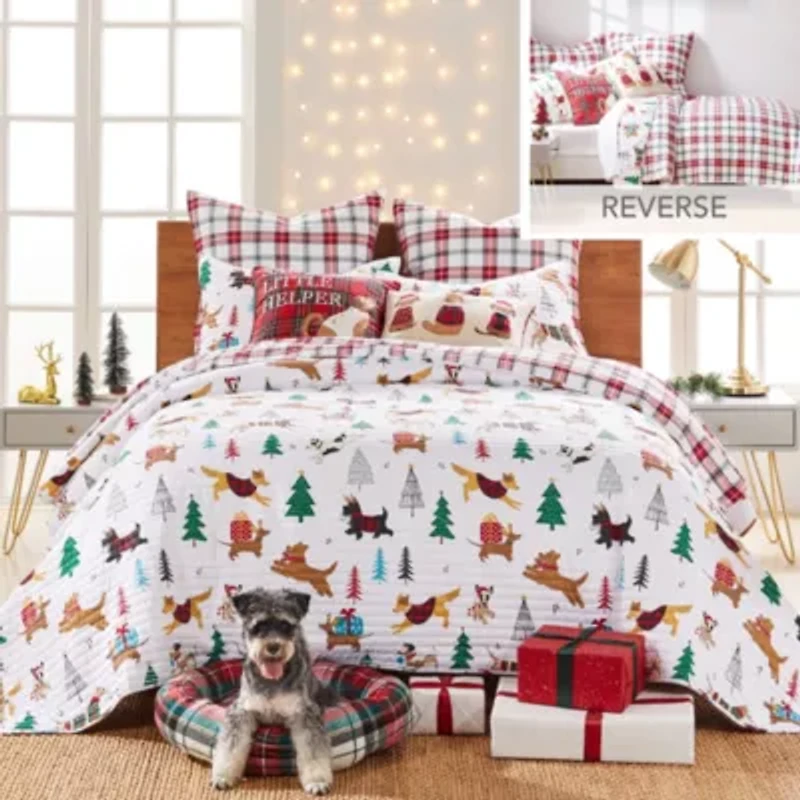 Jingle Paws Quilt Set