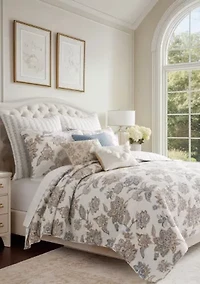 Selesta Blue Quilt Set