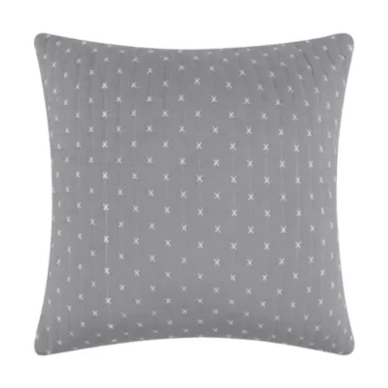 Cross Stitch Square Pillow 18x18