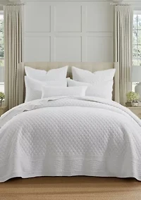 Ballou Bright White Bedspread Set