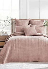 Mills Waffle Bedspread Set