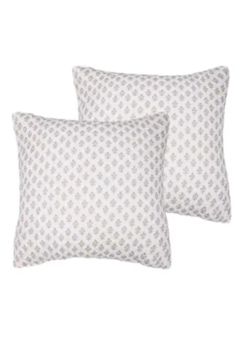 Angelica Euro Sham Set of 2