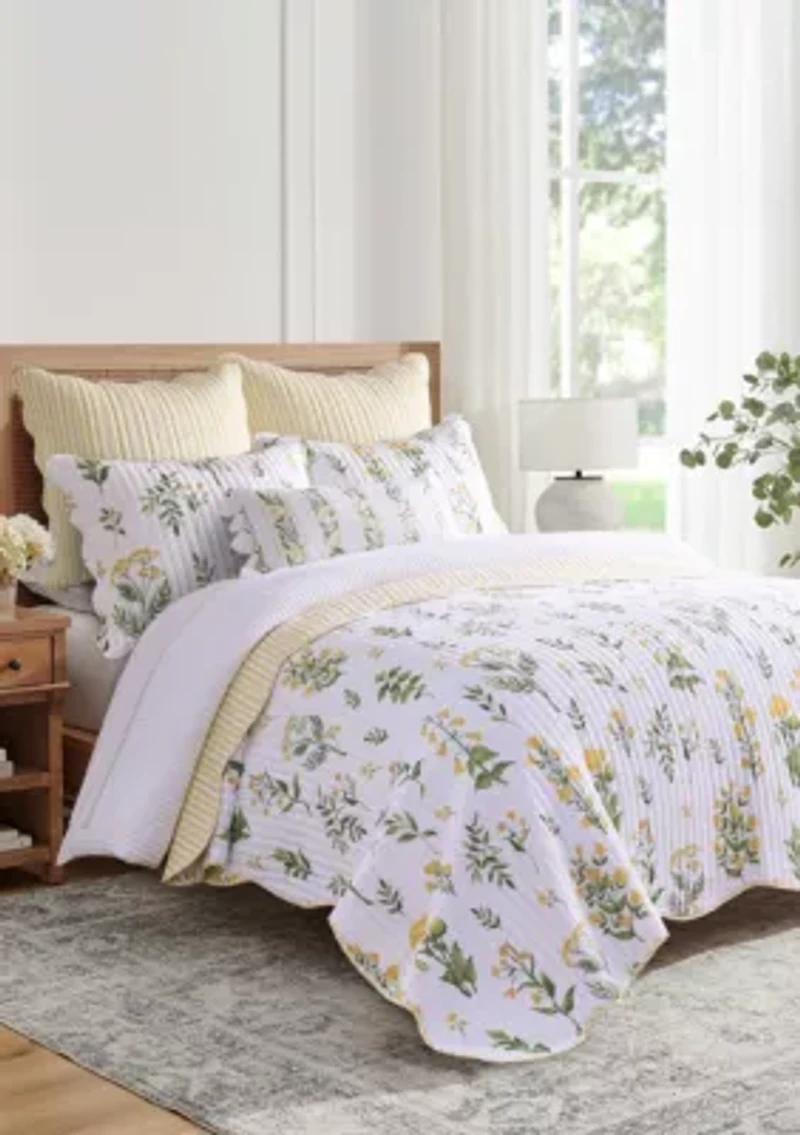 Daffodil Quilt Set