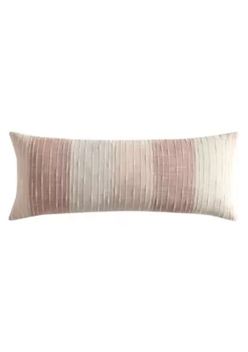 Sand Stripes Lumbar Pillow Cover 14x36