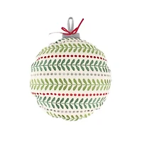 Meowy Christmas Ornament Pillow