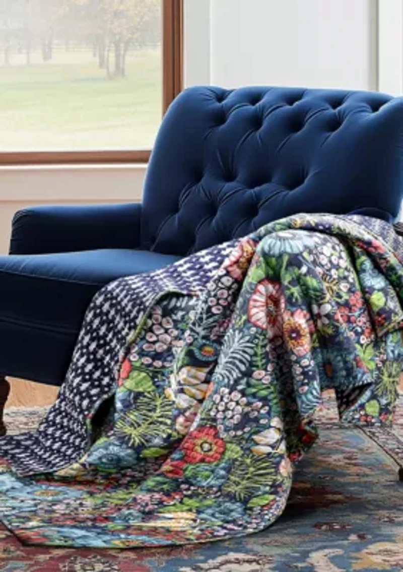 Night Garden Euro Sham Set of 2