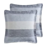 Sand Stripes Euro Sham set of 2